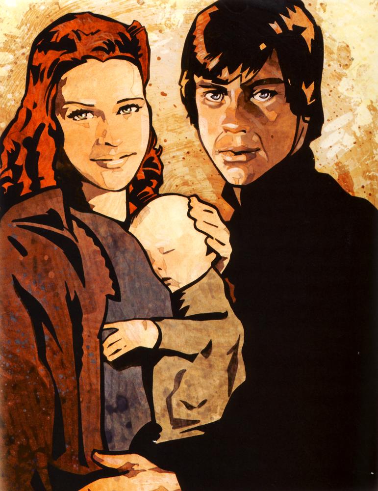 Famiglia Skywalker Immagine della famiglia Skywalker