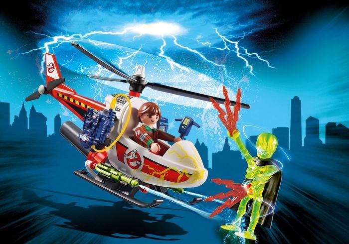 Venkman con elicottero Venkman con elicottero, giocattolo Playmobil