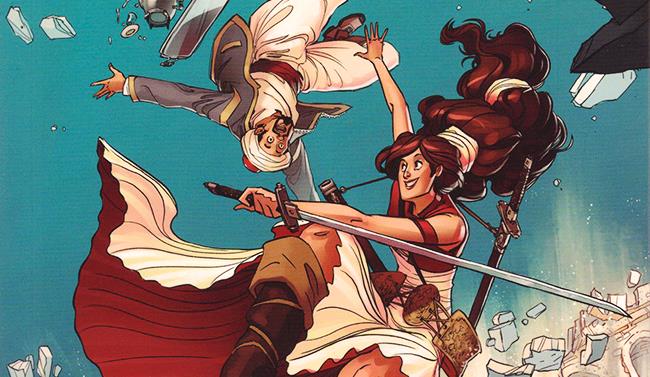 Delilah Dirk And The Turkish Lieutenant diventerà un film Disney Delilah Dirk And The Turkish Lieutenant locandina