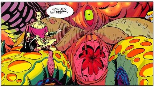 Tornerà il calamaro gigante nella serie TV di HBO dedicata a Watchmen? Disegno estratto dalle pagine finali del graphic novel Watchmen, scritto da Alan Moore e disegnato da Dave Gibbons