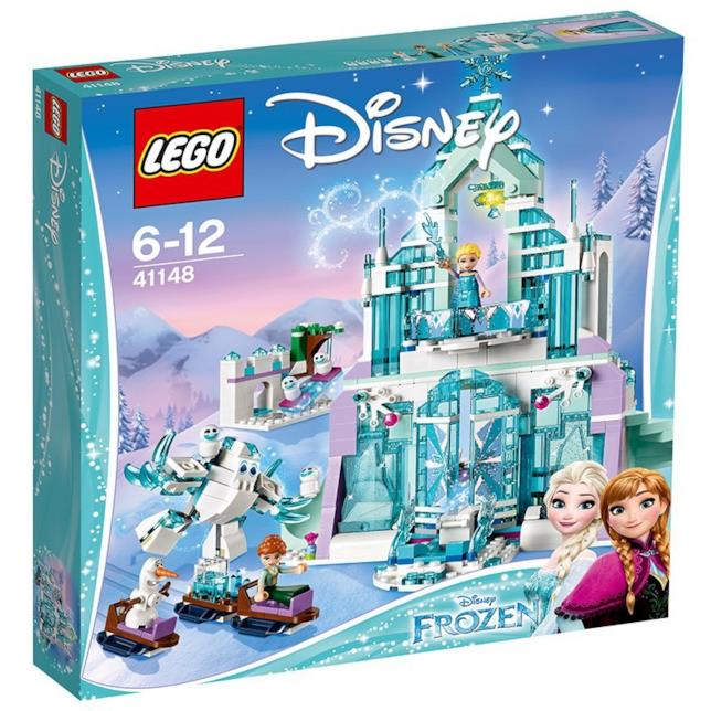 Il box del set di LEGO Il magico castello di ghiaccio di Elsa Dettagli del box del set Il magico castello di ghiaccio di Elsa di LEGO