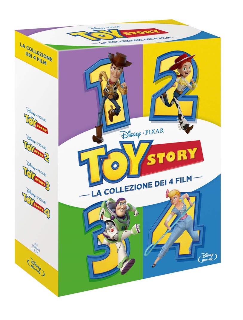 Il box set di Toy Story Il box set con la saga di Toy Story