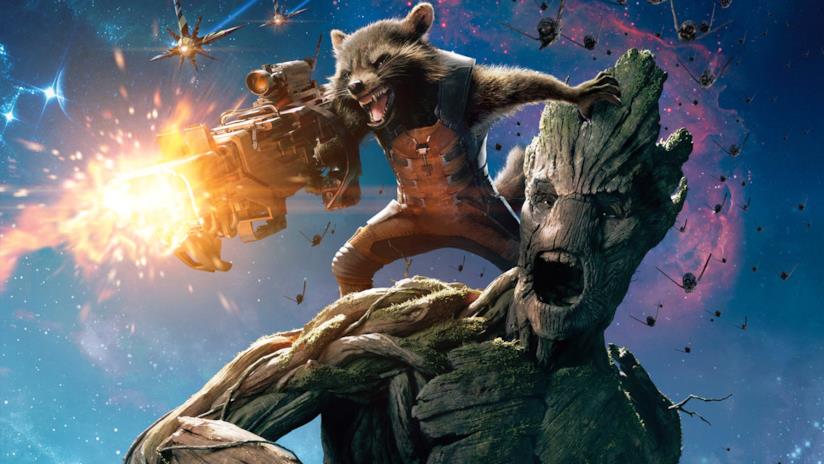 Nuovi film in arrivo per i personaggi di Guardiani della Galassia Un'immagine di Rocket Raccoon e Groot