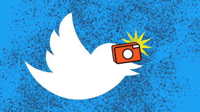 Twitter lancia la fotocamera in-app, presto disponibile per tutti gli utenti iOS e Android Il logo di Twitter modificato per il lancio della fotocamera in-app