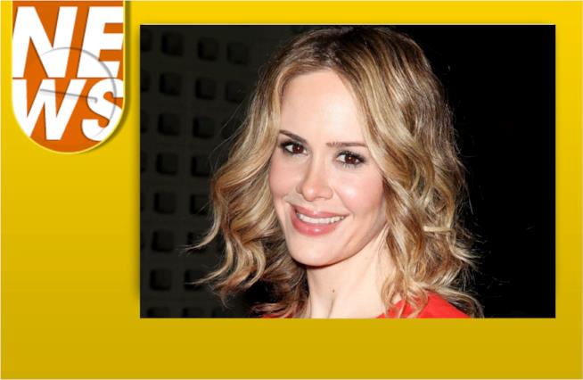 Sarah Paulson al lavoro per American Horror Story 4
