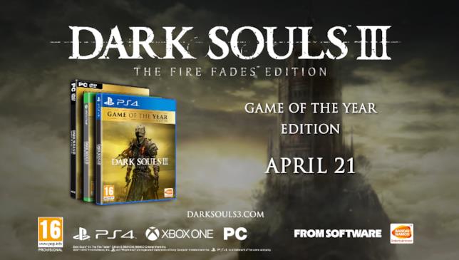 dark souls iii game of the year edition