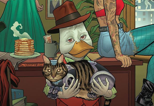 Howard il papero torna con una serie animata su Hulu (e non è il solo) Dettaglio della cover di Howard The Duck Vol. 1: Duck Hunt