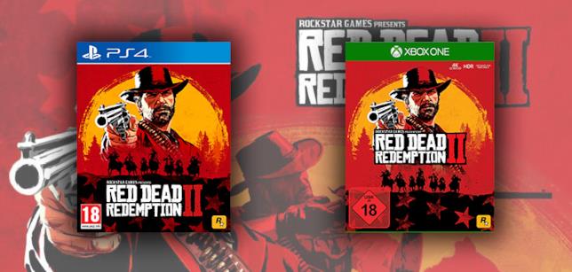 Red Dead Redemption 2 per PS4 e Xbox One Copertine di Red Dead Redemption 2 per PlayStation 4 e Xbox One