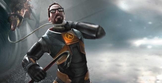 Una visual novel amatoriale regala un finale ad Half-Life 2 Gordon Freeman attaccato da un alieno