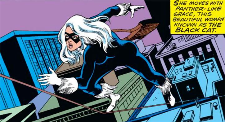 Black Cat e Silver Sable protagoniste di un nuovo cinecomic Sony Una delle prime apparizioni di Black Cat