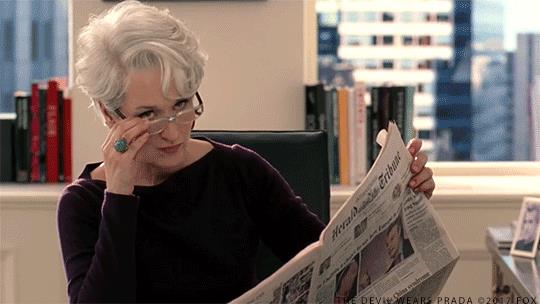 Guida galattica per vere Str***e Miranda Priestley