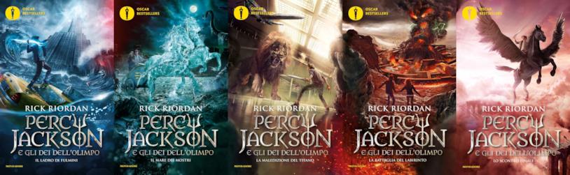 Percy Jackson e gli dei dell'Olimpo, la saga completa I cinque libri di Percy Jackson e gli dei dell'Olimpo