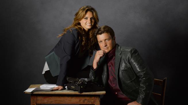 Sembra probabile una nona stagione di Castle ma quasi sicuramente Richard avrà una nuova collega Castle e Beckett in un'immagine promozionale della serie Castle