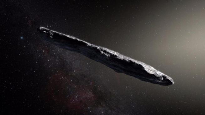 Oumuamua, l'oggetto a forma di sigaro