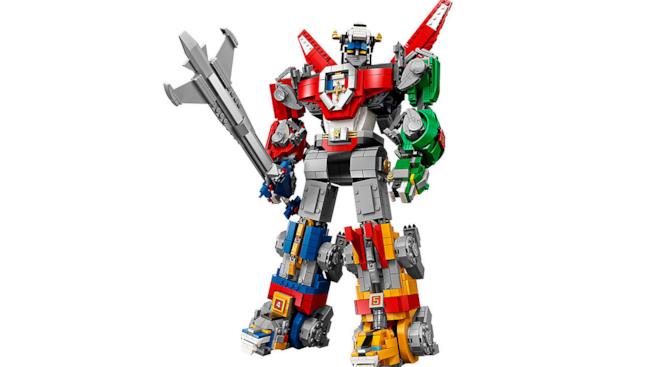 È ora disponibile l'imponente set di LEGO Ideas dedicato a Voltron Primo piano del set LEGO Ideas Voltron