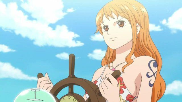 One Piece Nami anime Nami navigatrice