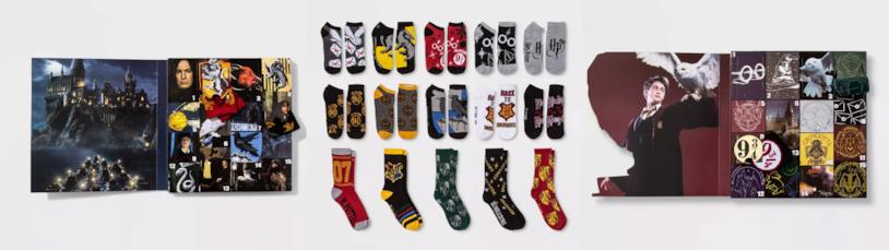 Harry Potter Socks Calendar Harry Potter: i calendari dell'avvento coi calzini