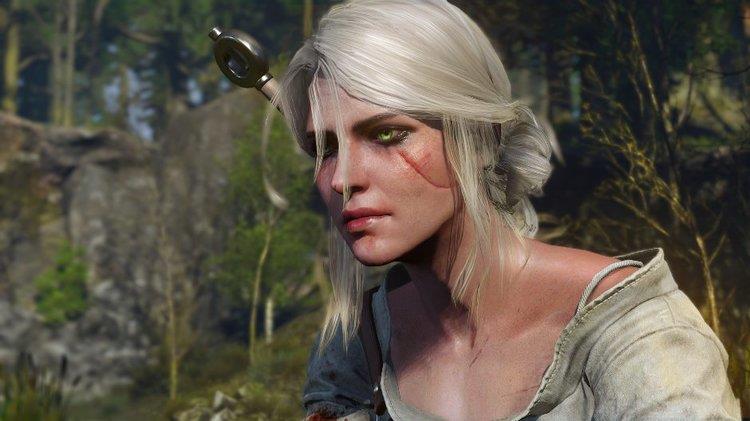 E se Natalie Dormer vestisse i panni di Ciri in The Witcher? Ciri in una scena di gioco di The Witcher 3