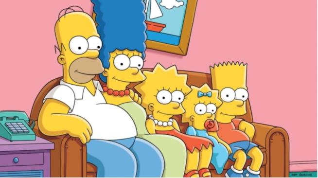 Un professore dell'università di Glasgow ha spiegato come facciano i Simpson a predire eventi futuri. In foto Homer, Marge, Lisa, Maggie Bart