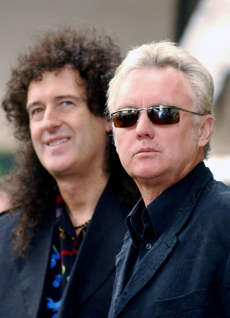 I musicisti dei Queen Brian May e Roger Taylor Brian May e Roger Taylor