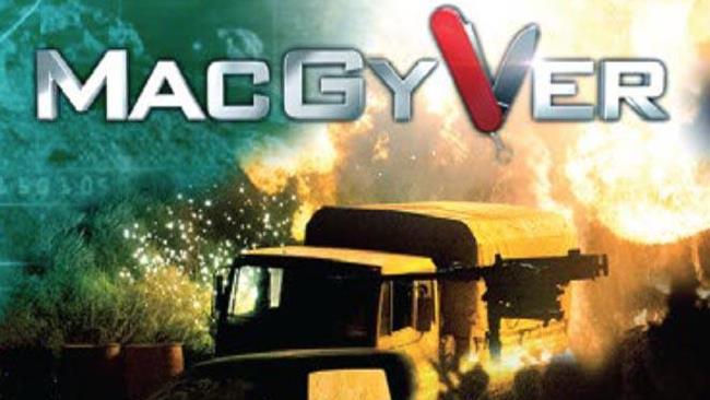 Il poster di MacGyver del San Diego Comic-Con Uno dei poster del nuovo MacGyver