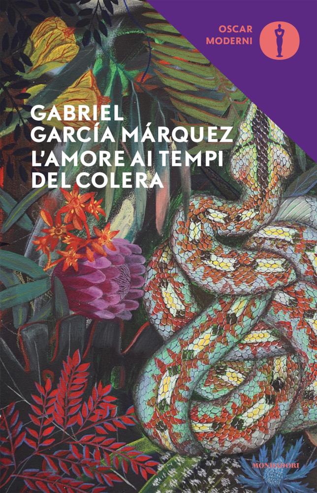 L'amore ai tempi del colera di Garcia Marquez La copertina de L'amore ai tempi del colera
