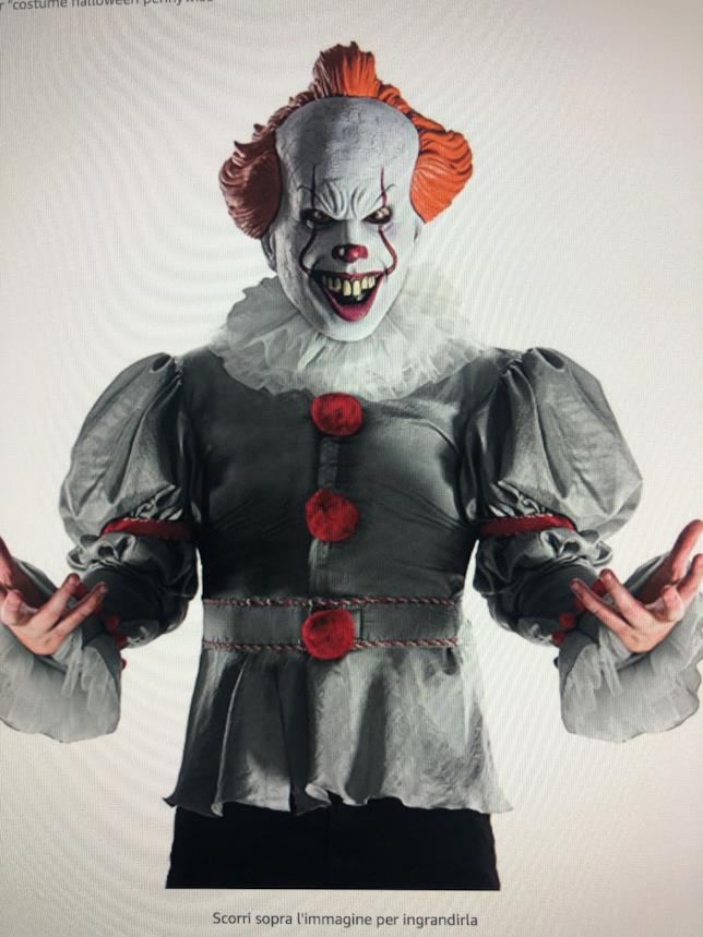 Pennywise di It Il costume da Pennywise