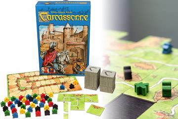 Carcassonne, il gioco Il gioco in scatole Carcassonne