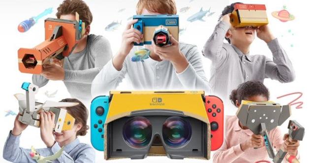 Nintendo Labo Kit VR sarà disponibile in due configurazioni principali Nintendo Labo Kit VR uscirà su Switch ad aprile in due versioni