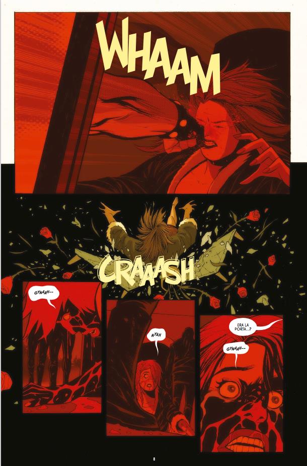 Non si va per il sottile in American Monster Pagina di American Monster con una donna colpita al volto