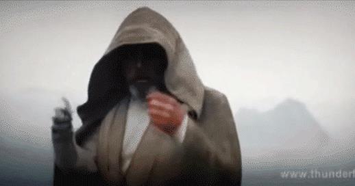 Mark Hamill nel ruolo di Luke, ancora una volta Luke Skywalker in Star Wars 7