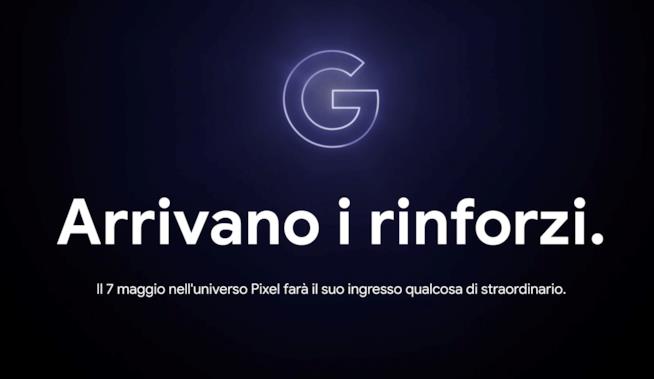 Google ha scelto il 7 maggio come giorno per la presentazione dei Pixel 3a e 3a XL La splash page del sito di Google che annuncia novità per il 7 maggio