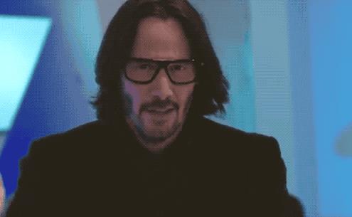 Il player portatile di GIF di Keanu Reeves, per ogni occasione Una GIF di Keanu Reeves dal film Finché forse non vi separi
