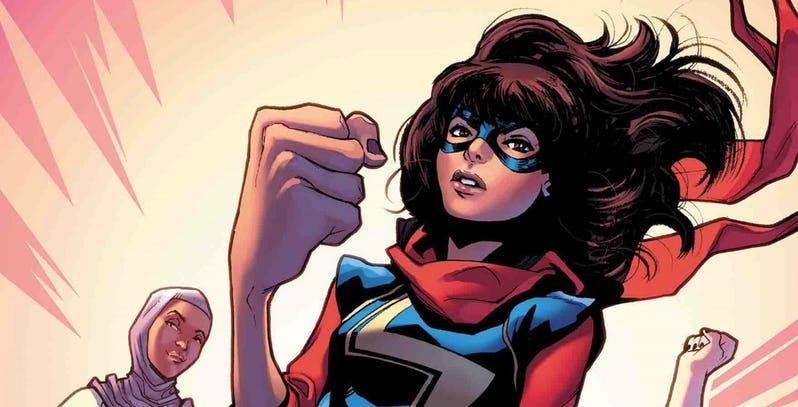 Ms. Marvel Un'immagine ufficiale dedicata al personaggio di Ms. Marvel