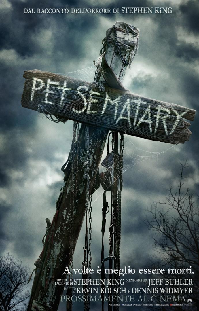 Pet Sematary, il poster ufficiale uscito col trailer Poster di Pet Sematary