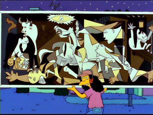 Otto Guernica Simspon Picasso
