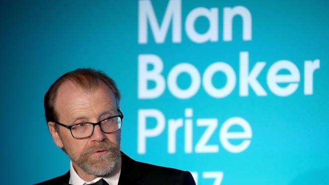 Geroge Saunders, Man Booker Prize 2017 Saunders alla premiazione del Man Booker Prize 2017