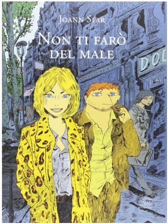 La copertina di Non ti farò del male La cover del graphic novel di Sfar