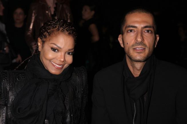 Janet Jackson e Wissam Al Mana divorziano Primo piano di Janet Jackson e Wissam Al Mana