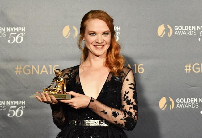 Odile Vuillemin premiata a Monte Carlo Una foto di Odile Vuillemin