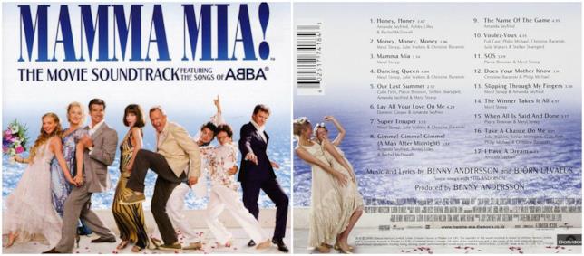 Mamma Mia! La colonna sonora di Mamma Mia!