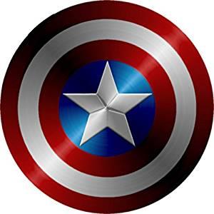 Tappetino Cap Immagine dello scudo di Capitan America