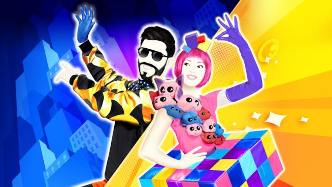 Just Dance 2017 è disponibile nei negozi italiani Due coloratissimi ballerini si scatenano in Just Dance 2017
