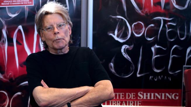Stephen King è stato bloccato su Twitter da Trump, ma non è l'unica "vittima" del presidente Stephen King alla presentazione del romanzo Doctor Sleep