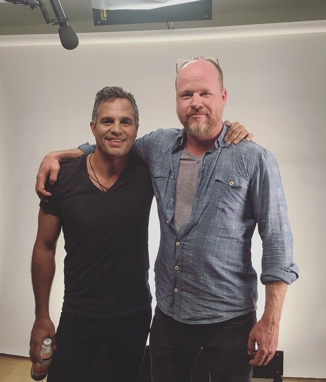 Joss Whedon e Mark Ruffalo Joss Whedon e Mark Ruffalo per Save the Day