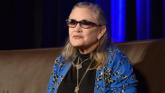 Gli esami tossicologici hanno rivelato la presenza di droghe nell'organismo di Carrie Fisher Carrie Fisher a uno degli ultimi incontri con i fan