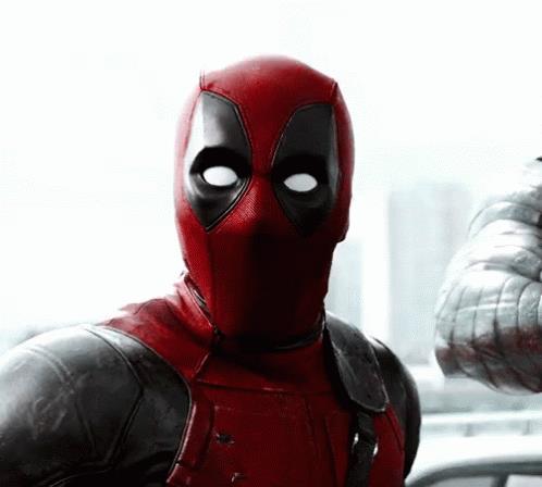 Deadpool gif Deadpool stupito