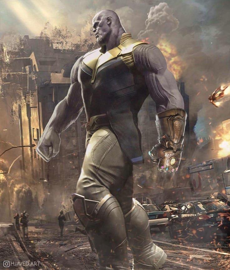 Thanos Fan art di Thanos