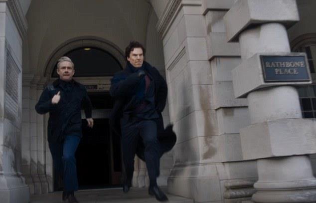 Sherlock e Watson Benedict Cumberbatch e Martin Freeman