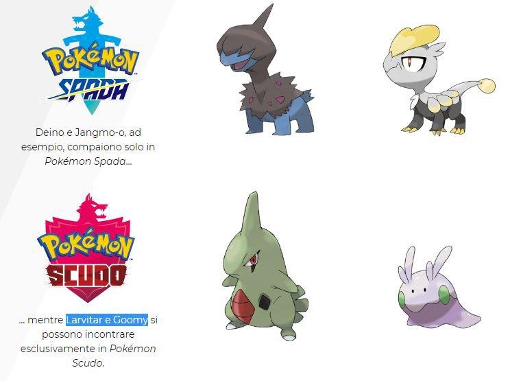 Pokémon Spada e Pokémon Scudo usciranno in esclusiva su Nintendo Switch Game Freak presenta i nuovi Pokémon di Spada e Scudo